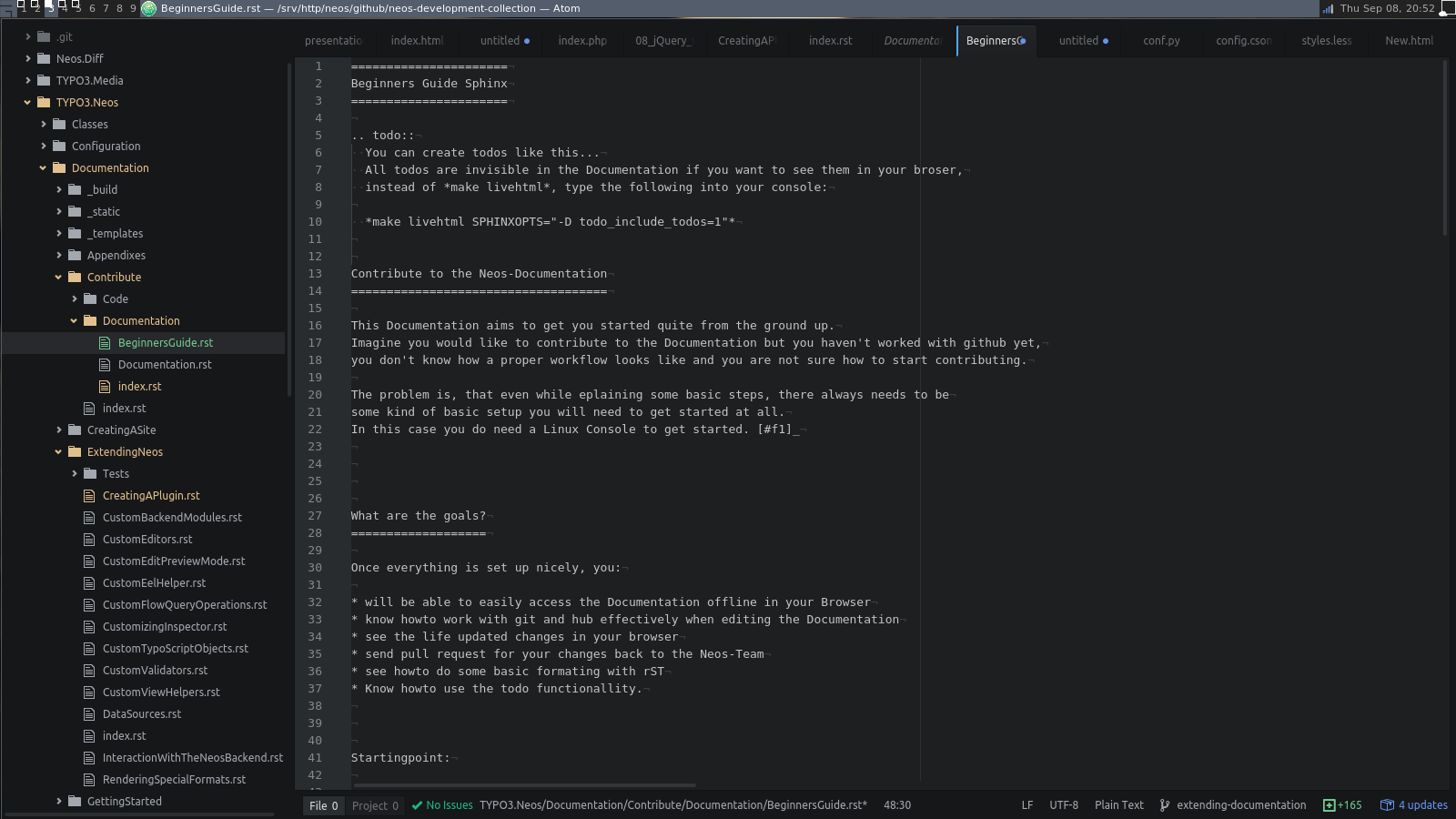 The Atom Editor